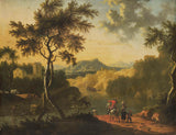 okänd-1682-italiensk-landskapskonst-tryck-finkonst-reproduktion-väggkonst-id-an3986ra2