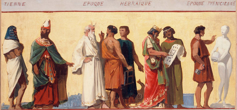 joseph-jean-felix-aubert-1879-hebrew-epoque-phoenician-times-sketch-for-the-school-art-room-boys-of-the-rue-dombasle-paris-15th-arrondissement-art-print-fine-art-reproduction-wall-art