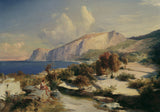 卡爾-布萊琴-1829-下午在卡普里島藝術印刷品美術複製品牆藝術 id-an42x5728