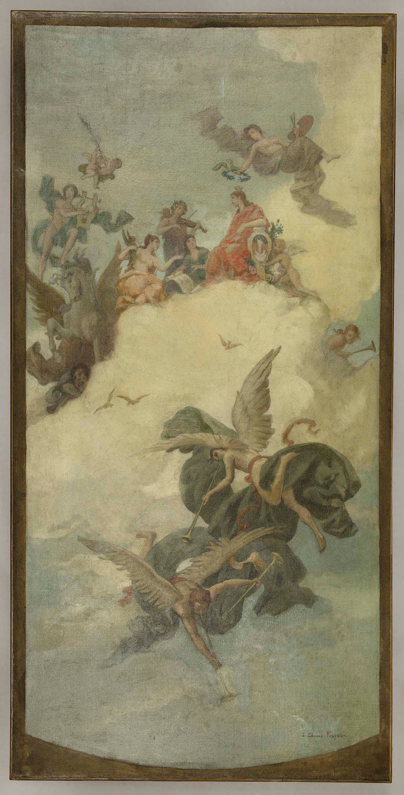 louis-edouard-paul-fournier-1904-sketch-for-mayor-of-the-6th-district-of-paris-paris-city-of-art-art-print-fine-art-reproduction-wall-art