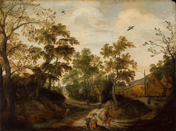 willem-van-den-bundel-1623-view-of-a-village-art-print-fine-art-reproduction-wall-art-id-an5hh6g1s