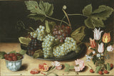 jan-soreau-martwa natura-z-owocami-i-kwiatami-druk-reprodukcja-dzieł sztuki-sztuka-ścienna-id-an5jeufnz