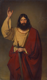 friedrich-von-amerling-1833-apostle-paul-art-ebipụta-fine-art-mmeputa-wall-art-id-an6p678ch