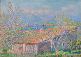 Claude-monet-1888-giardinieri-casa-a-Antibes-art-print-fine-art-riproduzione-wall-art-id-an6xrndxn
