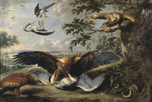 workshop-of-pieter-boel-fight-between-eagles-art-print-fine-art-reproduction-wall-art-id-an70pffbj
