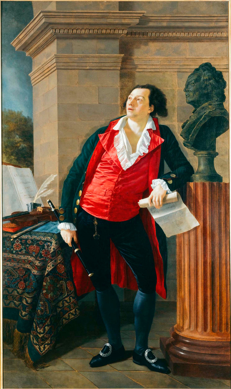 anonymous-1794-portrait-hesmart-citizen-merchant-and-military-sheets-before-a-bust-of-gluck-art-print-fine-art-reproduction-wall-art