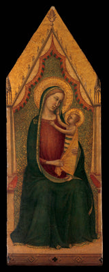 伯纳多·达迪1335年-麦当娜和一个孩子登上了艺术印刷品-精美的艺术复制品-壁画-艺术ID-Anbjb5qt0