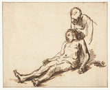 Rembrandt, van Rijn - 1630-the-dobré Samaritán-art-print-fine-art-reprodukčnej-wall-art-id-ancj50h4q