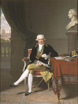 Louis-gauffier-1799-svenske-Johan-Claes-lagersvard-1756-1836-i-Florence-art-print-kunst--gjengivelse-vegg-art-id-andocdxis