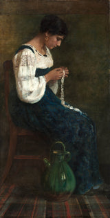 Džordžs-b-butlers-1884-Capri-lace-maker-art-print-fine-art-reproduction-wall-art-id-ang4kdg1i
