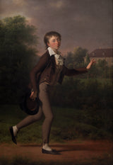 jens-juel-1802-biegający-chłopiec-marcus-holst-of-schmidten-art-print-reprodukcja-dzieł sztuki-wall-art-id-angj58734