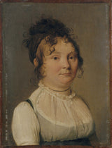 路易斯·利奧波德·布伊利 1805 年科塞夫人肖像藝術印刷美術複製品牆壁藝術