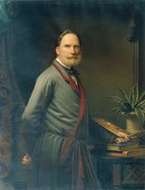 anton-einsle-1864-auto-retrato-arte-impressão-reprodução de belas artes-arte de parede-id-anh54g0uf