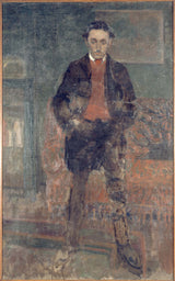 Louis-Marcoussis-1900-roland-dorgeles-1886-1973-արձակագիր-արվեստ-տպագիր-գեղարվեստական-վերարտադրում-պատի-արվեստ