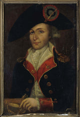 anoniem-1792-portret-van-'n-nasionale-wag-dra-'n-later-pak-na-1792-kunsdruk-fynkuns-reproduksie-muurkuns