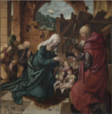 hans-leonhard-schaufelein-1510-adoração-dos-pastores-impressão-arte-reprodução-de-arte-parede-id-anjcxk6jh
