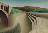 阿諾德·威爾茨-1936-美國風景藝術印刷美術複製品牆藝術 id-anje2r0j7