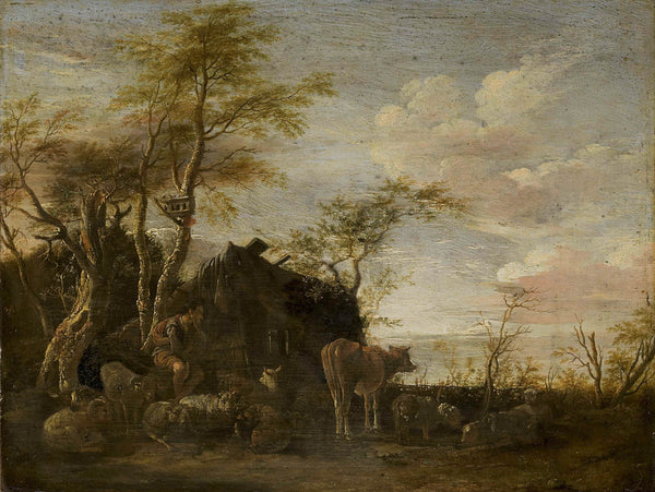 paulus-potter-1645-a-herdsmans-hut-art-print-fine-art-reproduction-wall-art-id-anjgt4lra