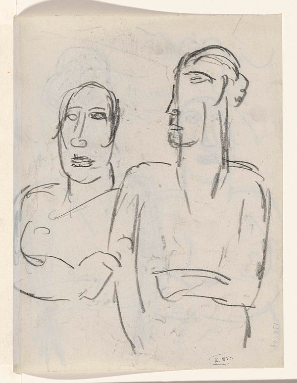 leo-gestel-1891-sketch-of-a-man-and-a-woman-art-print-fine-art-reproduction-wall-art-id-anjkle97l