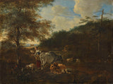 adam-pijnacker-1649-landskap-med-boskapskonst-tryck-finkonst-reproduktion-väggkonst-id-ank0md0sw