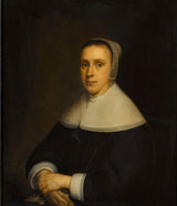 cornelis-jonson-van-ceulen-i-1650-portret-elisabeth-vervoorn-umetniški-tisk-lepe-umetniške reprodukcije-stenska-umetnost-id-ank539l28