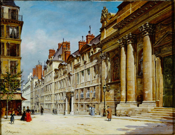 paul-joseph-victor-dargaud-1900-the-sorbonne-art-print-fine-art-reproduction-wall-art