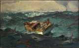 winslow-homer-1899-the-gulf-stream-art-print-կերպարվեստ-արվեստ-վերարտադրություն-պատի արվեստ-id-ank7onwkg