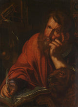 joachim-wtewael-1610-ewangelista-święty-znak-sztuka-druk-reprodukcja-dzieł sztuki-sztuka-ścienna-id-anla2sz3f