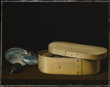 sebastian-stoskopff-1620-shells-and-a-chip-wood-box-art-print-fine-art-reproduction-wall-art-id-anlikf0n3 のある静物画