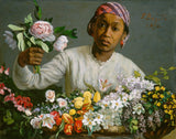 frederic-bazille-1870-젊은 여성-모란-예술-인쇄-미술-복제-벽-예술-id-anlj5b2nn