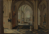 彼得-尼夫斯-ii-1630-教堂内部艺术印刷精美艺术复制品墙壁艺术 id-anm7xc5t7