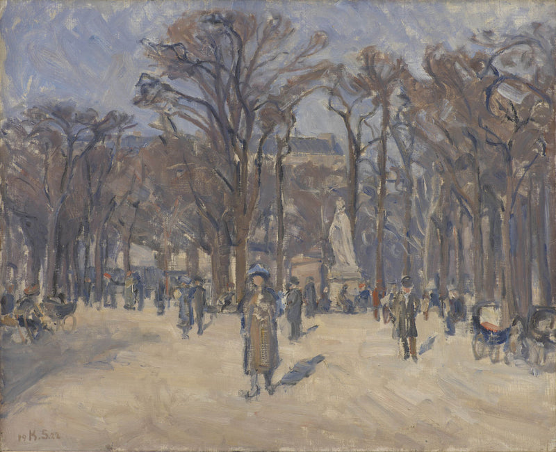 karl-schou-march-day-in-luxembourg-gardens-paris-art-print-fine-art-reproduction-wall-art-id-anmzgujls