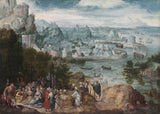 Herri-met-de-bles-1540-景觀與聖約翰施洗者藝術印刷品美術複製品牆藝術 id-ann0tzq1b
