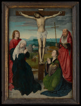 Gerard-David-1495-de-kruisiging-kunstprint-fine-art-reproductie-muurkunst-id-ann3c2v1c