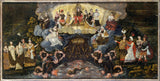 anonimo-1675-allegoria-matrimonio-del-delfino-maria-anna-di-baviera-7-marzo-1680-stampa-d'arte-riproduzione-d'arte-arte-da-parete