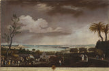 胡安·帕特里西奥·莫雷特·鲁伊斯（1771）-安地比斯-埃尔-波多黎各-德-安地比斯港口的艺术印刷精美的艺术复制品-艺术墙-id-ano2ok7wp