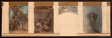 레온-프랑수아-코메르-1884-4번째 가을-겨울-물-밤-예술-인쇄-미술-의-시청-회당을 위한 스케치- 복제 벽 예술