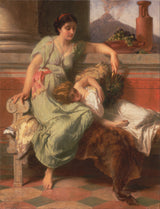 alfred-elmore-1878-pompeii-ad-79-art-print-reprodukcja-dzieł sztuki-ścienna-sztuka-id-anpfs329b