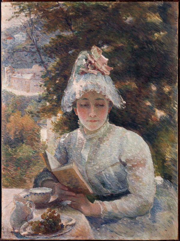 marie-nee-marie-anne-caroline-pasquiou-quivoron-bracquemond-1880-afternoon-tea-art-print-fine-art-reproduction-wall-art