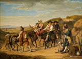 dietrich-wilhelm-lindau-1826-bønder-i-monte-mario-på-vej-til-rom-kunsttryk-fin-kunst-reproduktion-vægkunst-id-anqb2jo3v