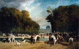 alfred-decaen-1871-artiljerija-utaborena-u-tuilerijem-vrtovima-krajem-septembra-1870-umjetnička-štampa-likovna-umjetnička-reprodukcija-zidna umjetnost