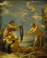 Salvator-rosa-1655-odysseus-og-Nausicaa-art-print-fine-art-gjengivelse-vegg-art-id-ans98uq2y