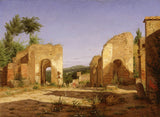 christen-kobke-1846-gateway-in-the-via-sepulcralis-in-pompeji-umetniški-tisk-reprodukcija-likovne-umetnosti-stenska-umetnost-id-ansqni80t