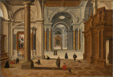 bartolomej-van-bassen-1602-notranjost-baroka-cerkev-umetnost-tisk-likovna-reprodukcija-stena-umetnost-id-ant97z7i3