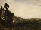 theodore-rousseau-1835-stara-kapela-v-dolini-umetnost-tisk-likovna-reprodukcija-stena-umetnost-id-antayhilm