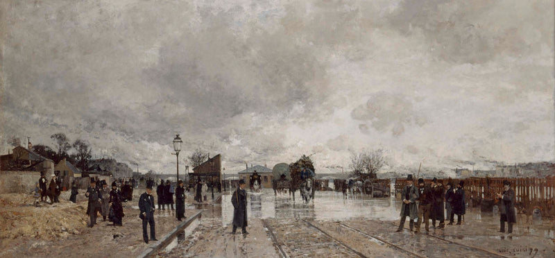 luigi-loir-1879-a-corner-of-bercy-during-inondaton-art-print-fine-art-reproduction-wall-art