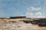 William L-Picknell 1881-Pointe-de-Cabellou-Brittany-艺术印刷精美的艺术复制品-墙-艺术-id-anu3nv3gq
