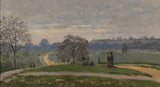 Claude-Monet-1871-Hyde-park-London-art-print-likovna-razmnoževanje-stena-art-id-anuczuttd