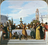 路易斯-坎迪德-博朗格-1846-festin-威尼斯人指南-核心藝術印刷品美術複製品牆壁藝術