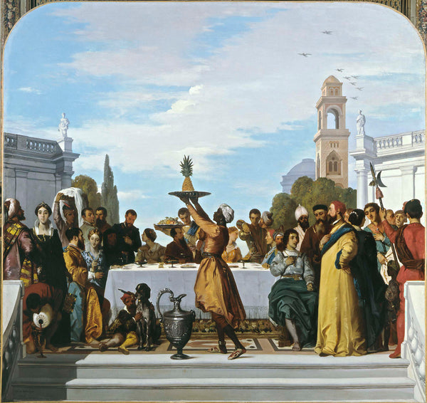 louis-candide-boulanger-1846-festin-venetian-guide-core-art-print-fine-art-reproduction-wall-art